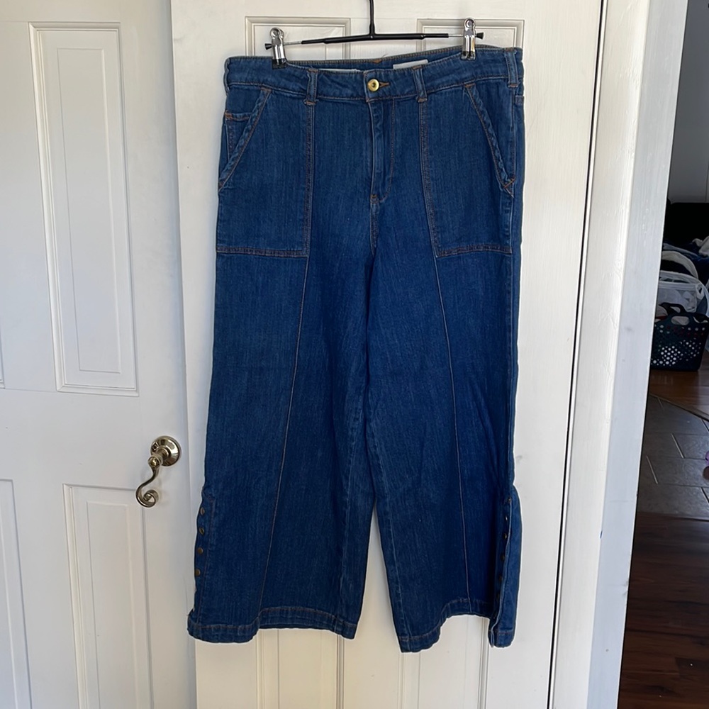 Anthropologie Pilcro Wide Leg Ankle Pants!